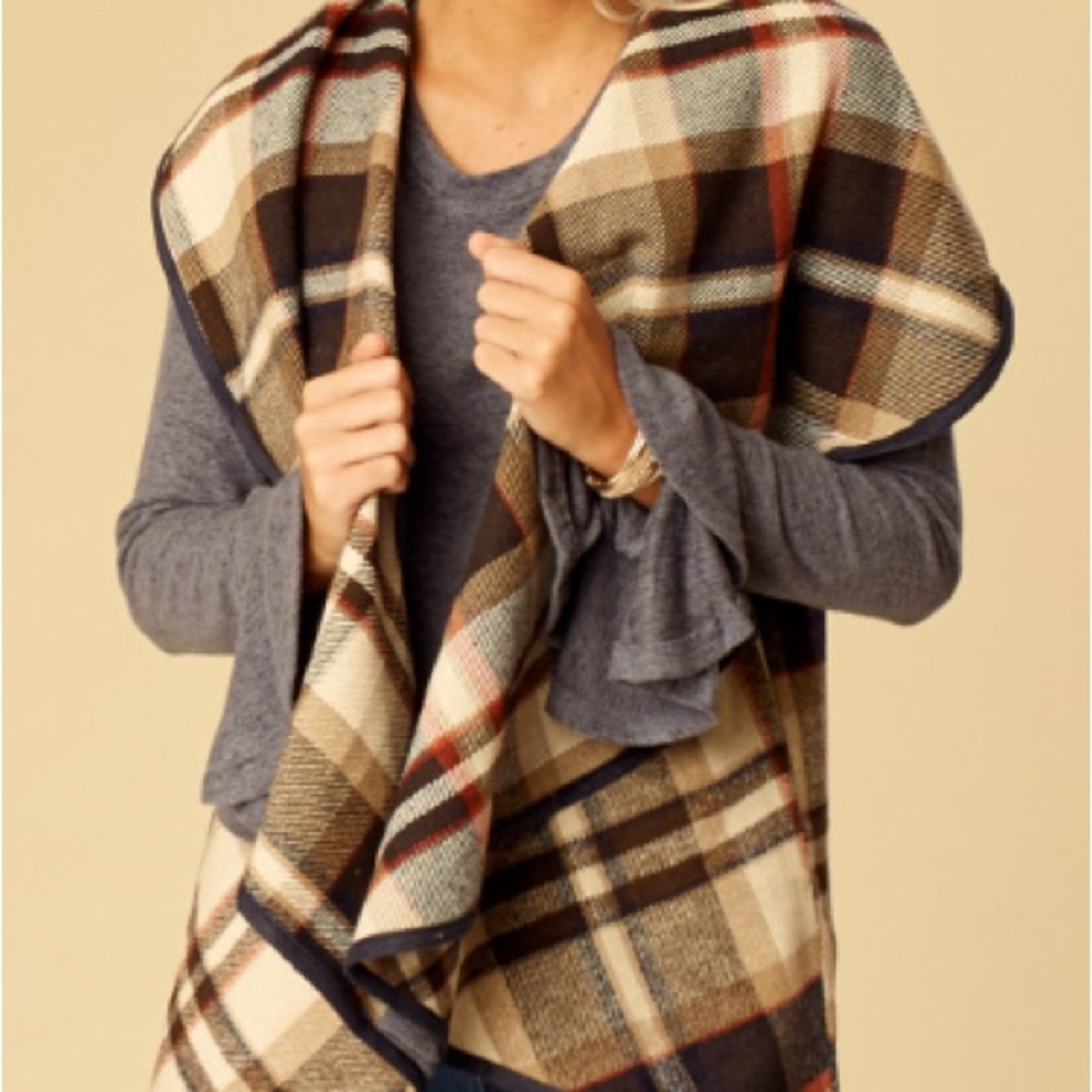 Altr’d State Fall Plaid Vest